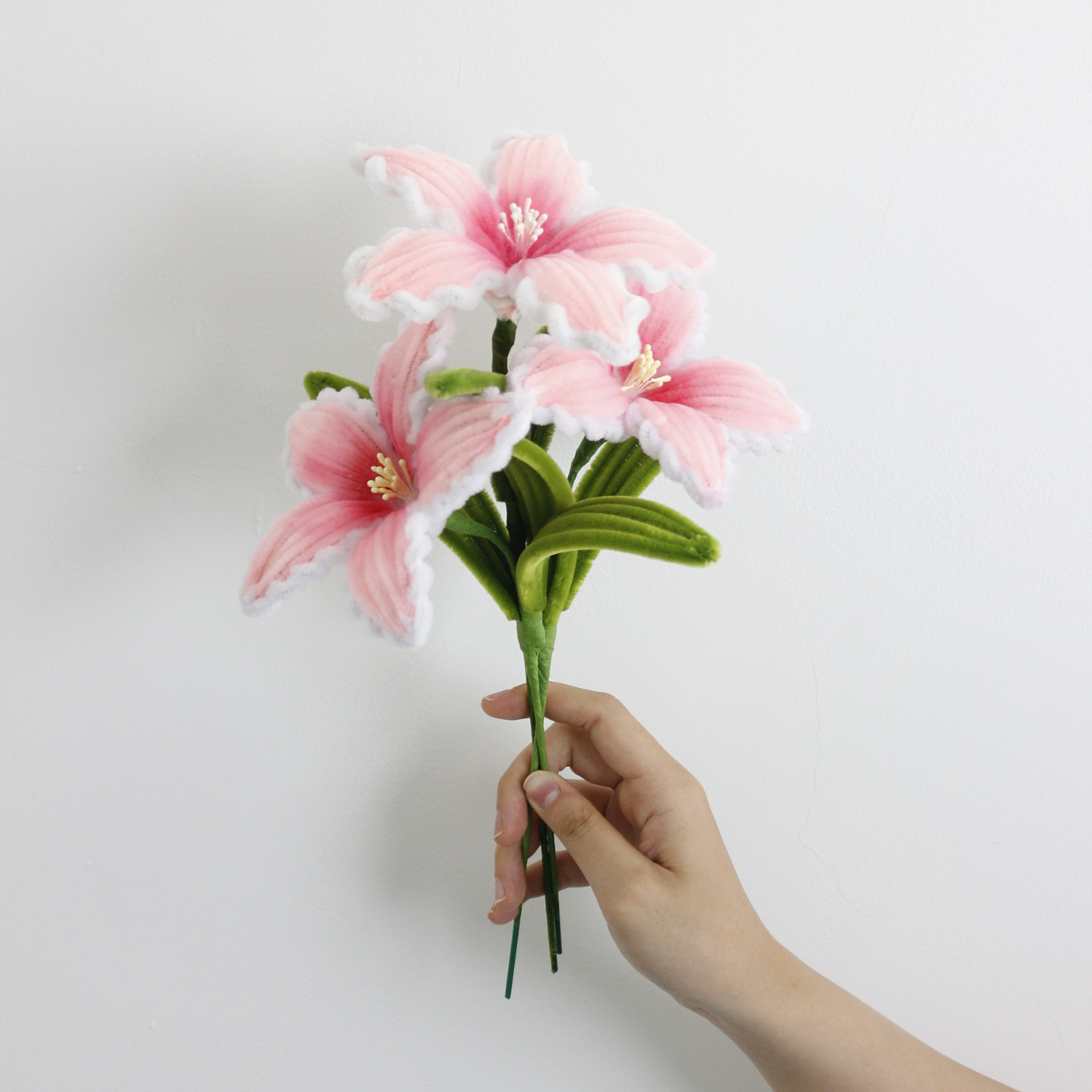 fake tiger lily bouquet Tiger Lily Tutorial – Craftimate By Elle