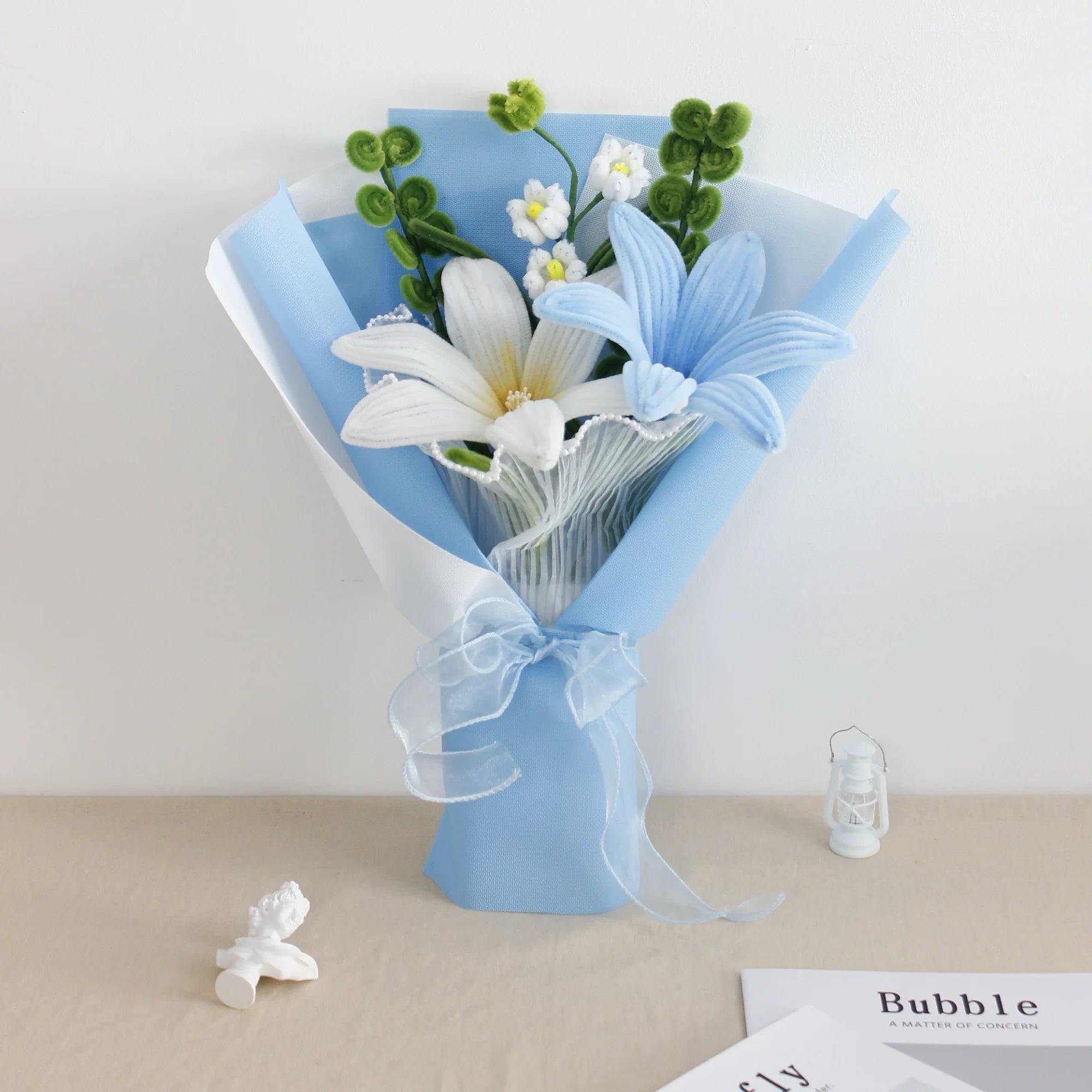 DIY Kit: Baby Blue Lilies